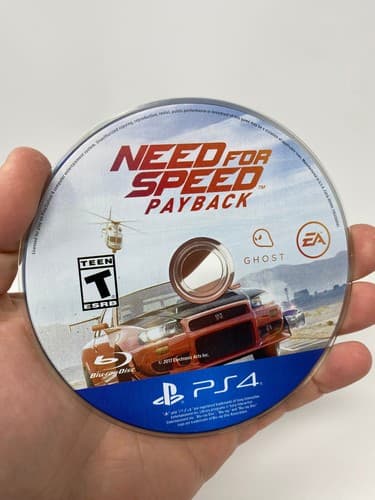 Need for Speed Payback - Sony PlayStation 4 PS4 Disc Only No Case or Manual