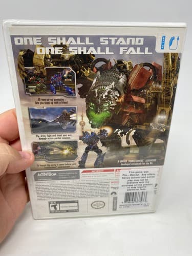 Transformers: Revenge of the Fallen (Nintendo Wii) Activision 2009 NEW & SEALED — photo 8