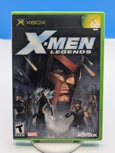 X-Men Legends (Original Xbox) Black Label CIB COMPLETE Tested