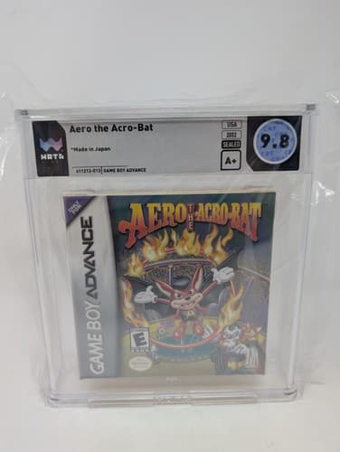 Aero The Acrobat GBA WATA 9.8 A+ Brand New Graded Top Pop