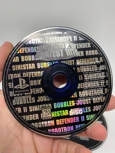 Lot of 2 Williams Midway Arcades Greatest Hits Atari PlayStation 1 PS1 Disc Only — photo 2