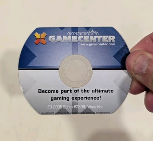 GameCenter E3 2005 Booth Press Kit Rare Disc