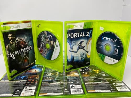 Lot of 8 XBOX 360 Bionic Portal Timeshift Crysis Xcom Mass Lost Planet Titan — photo 4
