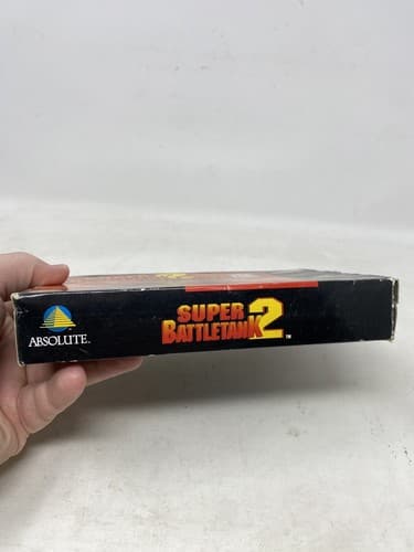 Super Battletank 2 (Super Nintendo Entertainment System, 1994) Game & Box — photo 5