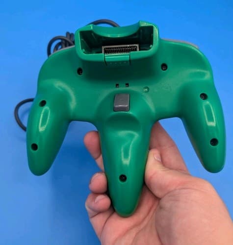 Nintendo 64 N64 Green Controller Tested Authentic Hall Effect Stick OEM — photo 4