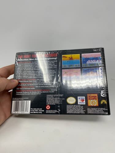 The Hunt for Red October Super Nintendo SNES CIB Complete Original Shrink Wrap — photo 8