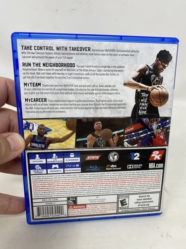 NBA 2K19 & 2K21 Lot Of 2 Games for PS4 Playstation 4 Ships Fast Tested — photo 9