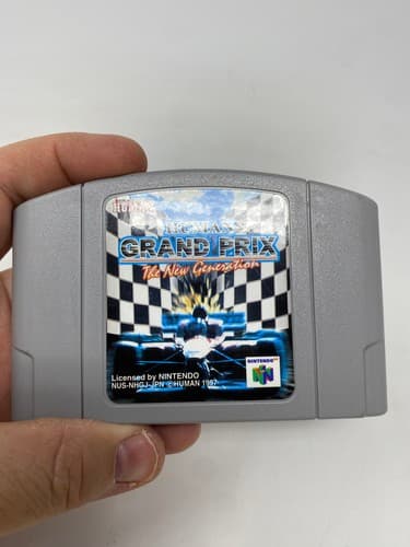 Human Grand Prix The New Generation Nintendo 64 N64 Japan Import Cartridge — photo 2