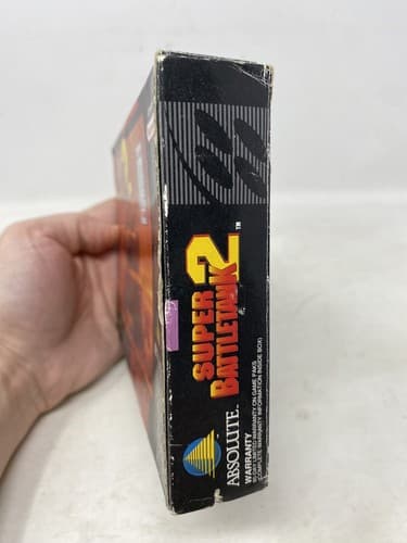 Super Battletank 2 (Super Nintendo Entertainment System, 1994) Game & Box — photo 3