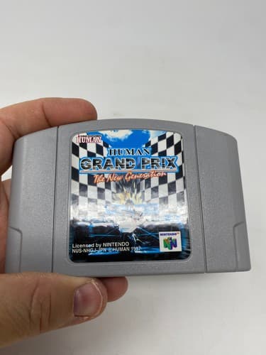 Human Grand Prix The New Generation Nintendo 64 N64 Japan Import Cartridge — photo 4
