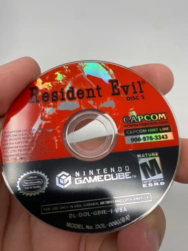 Resident Evil (Nintendo GameCube 2002) GCN Disc 2 ONLY — photo 3