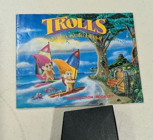 Trolls NES Cart And Manual Nintendo, Tested And Working — photo 4