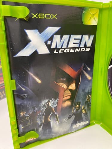 X-Men Legends Xbox CIB Microsoft Xbox 2004 Complete with Manual — photo 5