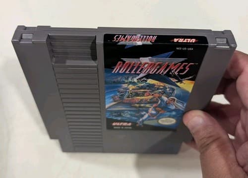 RollerGames Nintendo NES Game (Roller Games) - Tested And Working — photo 2