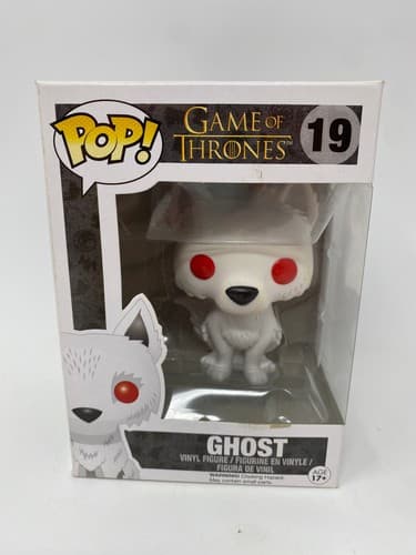 Funko Pop! Vinyl Game of Thrones Ghost #19 White Vinyl Figure