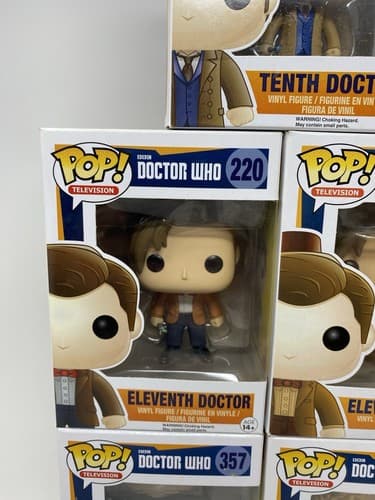 Funko Pop Doctor Who Eleventh Tenth River Song Guitar 220 221 236 296 357 Lot 5 — photo 3