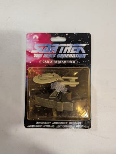 Vintage Star Trek Next Generation Car Airfreshener Unopened SD3 1997 Paramount — photo 2