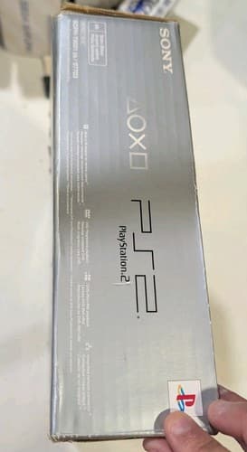 Sony PlayStation 2 PS2 Slim Empty Retail Box Only - SILVER - No Console — photo 5
