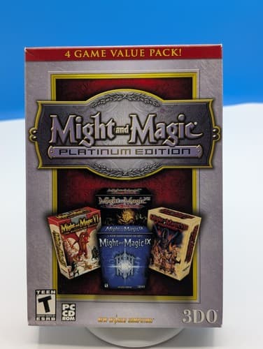Might and Magic Platinum Edition PC Game Brand New Sealed - Look!