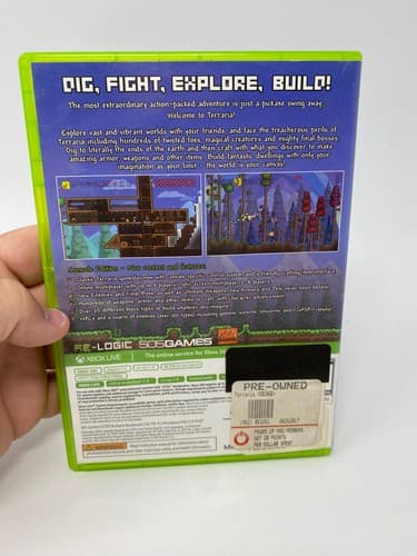 Microsoft Xbox 360 Terraria Xbox Video Game Complete CIB — photo 5
