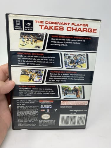 NBA 2K3 Basketball (Nintendo GameCube, 2002) Tested NO MANUAL — photo 5