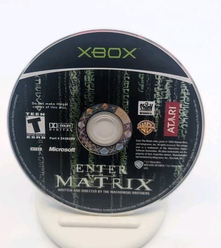 Enter the Matrix Microsoft Xbox CIB Tested And Working — photo 6