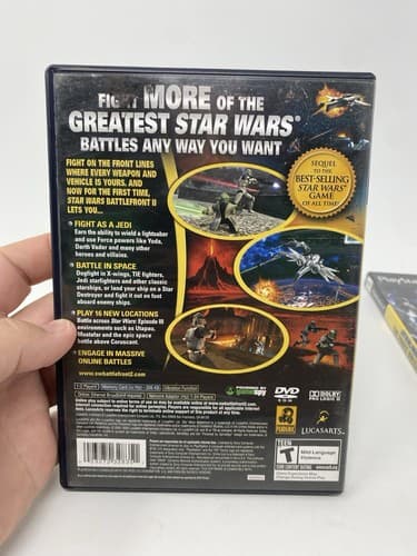 Star Wars The Force Unleashed 2 Battlefront 2 II Xbox 360 Bundle Complete CIB — photo 6