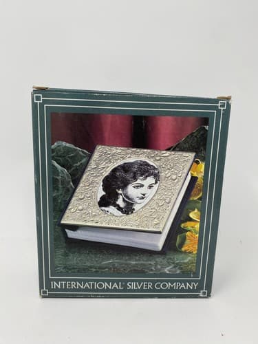 International Silver Company Photo Album Books Holds 100 4x6 Photos New In Box — photo 3
