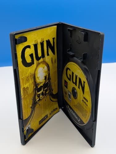 Gun (PS2) Activision Action & Adventure M NTSC-U/C Manual & Case CIB Tested — photo 3