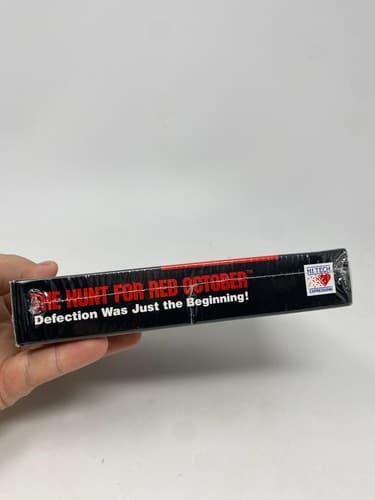 The Hunt for Red October Super Nintendo SNES CIB Complete Original Shrink Wrap — photo 4
