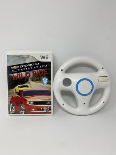 Chevrolet Camaro: Wild Ride Nintendo Wii Complete Tested Working  w/ Wheel