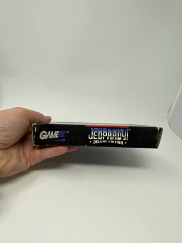Jeopardy Deluxe Edition - Nintendo SNES 1993 - CIB W Box Manual Inserts - Tested — photo 3