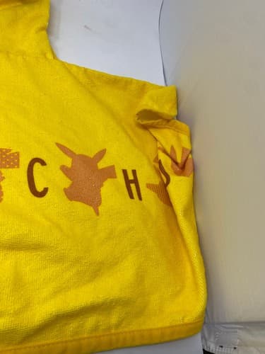 Banpresto Pokémon Pikachu Hooded Towel Beach Bath Youth Child — photo 6