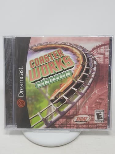 Coaster Works (Sega Dreamcast, 2001), FACTORY SEALED Brand New