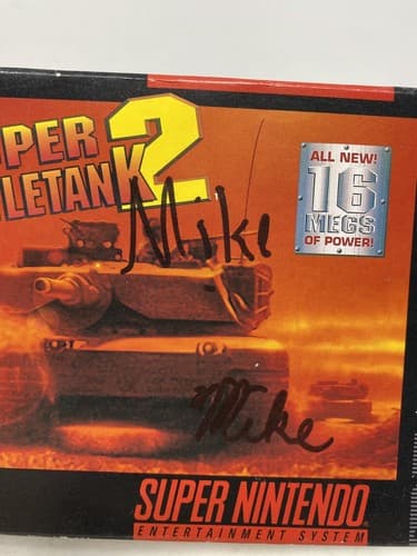 Super Battletank 2 (Super Nintendo Entertainment System, 1994) Game & Box — photo 2