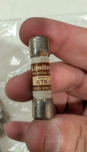 Lot Of 4 Bussmann Limitron KTK-35 Fuses No Box New