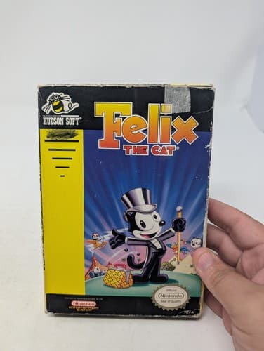 Felix the Cat for NES Nintendo - Game, Box And Manual, Tested