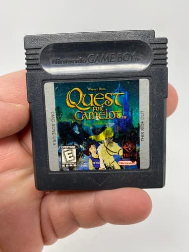 Quest For Camelot - Nintendo Game Boy Color GBC - Authentic Cart Only