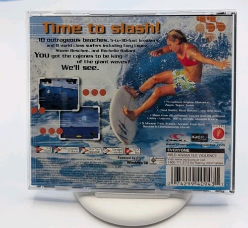 Championship Surfer (Sega Dreamcast, 2000) CIB Complete w/ Manual - Tested — photo 5