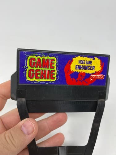 Galoob Game Genie Video Game Enhancer for Nintendo NES, Black, MPN 7356 7in — photo 2