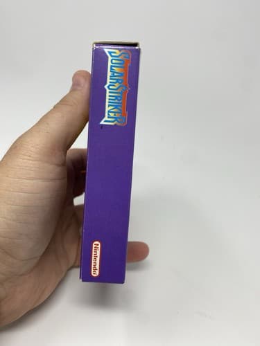 Solar Striker Nintendo GameBoy CIB Complete Game Inserts Manual Box Authentic — photo 9