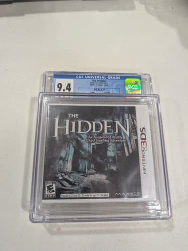 The Hidden (Nintendo 3DS, 2011) NEW CGC 9.4 A+ Graded Rare