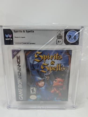 Spirits & Spells GBA WATA 9.4 A+ Graded Brand New Gameboy Advance