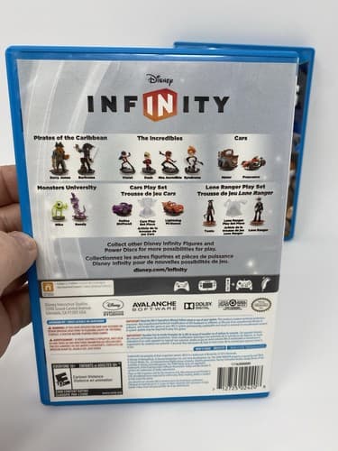 Nintendo Wii U 2 Game Lot LEGO Dimensions & Disney Infinity Ships Fast Authentic — photo 3