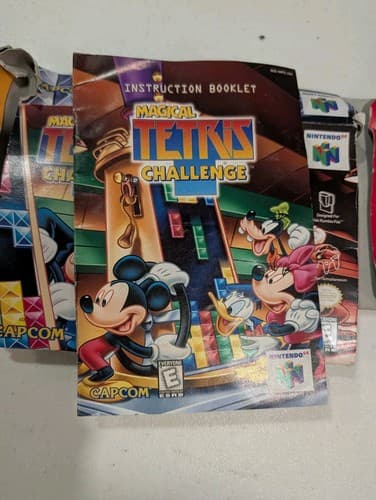 Magical Tetris Challenge Game, Manual & Rough Box N64 | Tested Working, Nintendo — photo 4