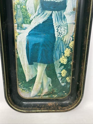 Vintage 1973 Coca-Cola Advertising Metal Serving Tray 19”x8.5” Ships Fast — photo 6