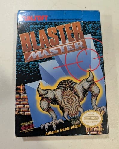 Blaster Master Nintendo NES  Complete In Box CIB Authentic Working