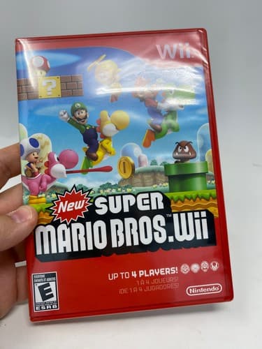 New Super Mario Bros. Wii New Factory Sealed Nintendo Wii Game 1st Print 00000 — photo 3