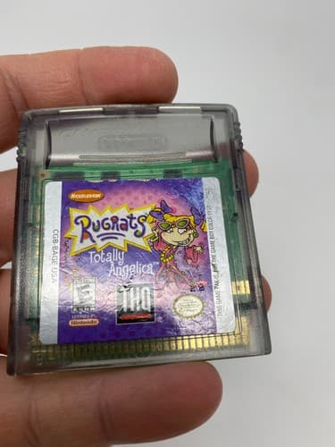Rugrats Totally Angelica Nintendo Game Boy Color Cartridge Nickelodeon Fashion — photo 3