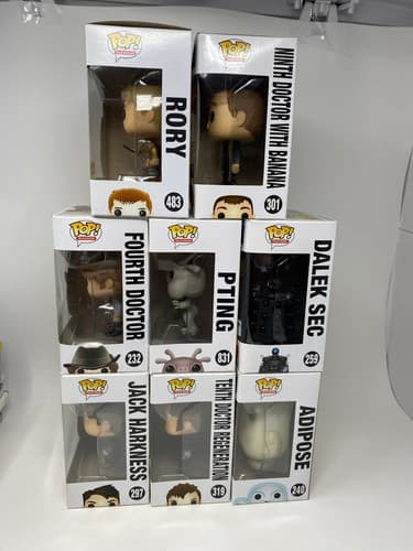 Funko Pop! Doctor Who Vinyl Figures Lot of 8 - Fourth Doctor Rory Adipose Pting — photo 7
